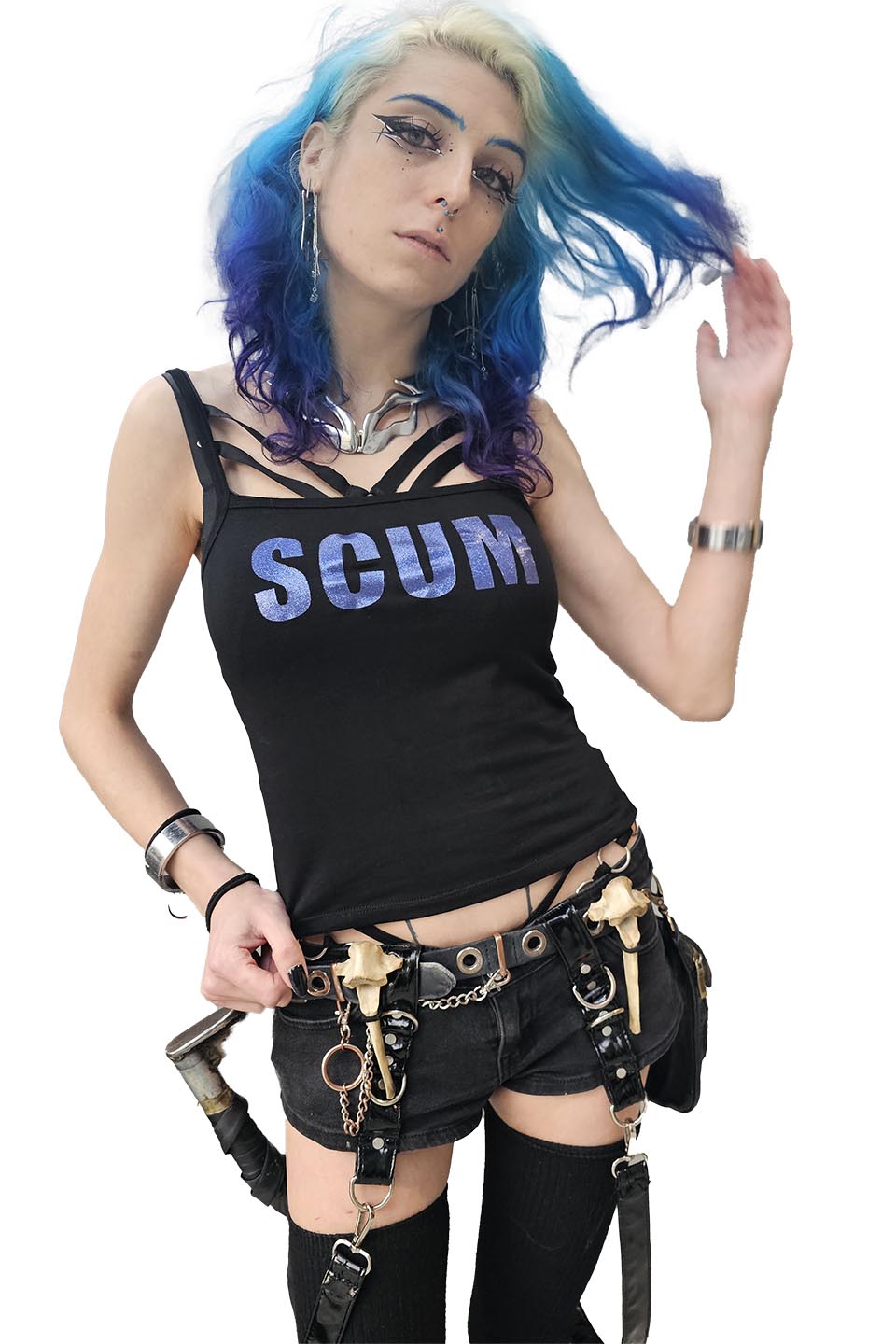 Lip Service SCUM Tank-Tops-Lip Service