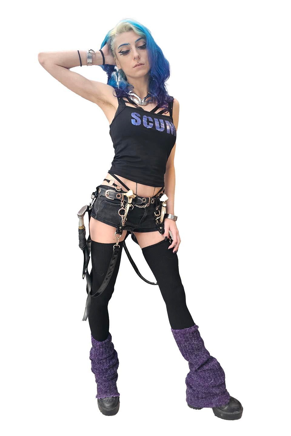 Lip Service SCUM Tank-Tops-Lip Service