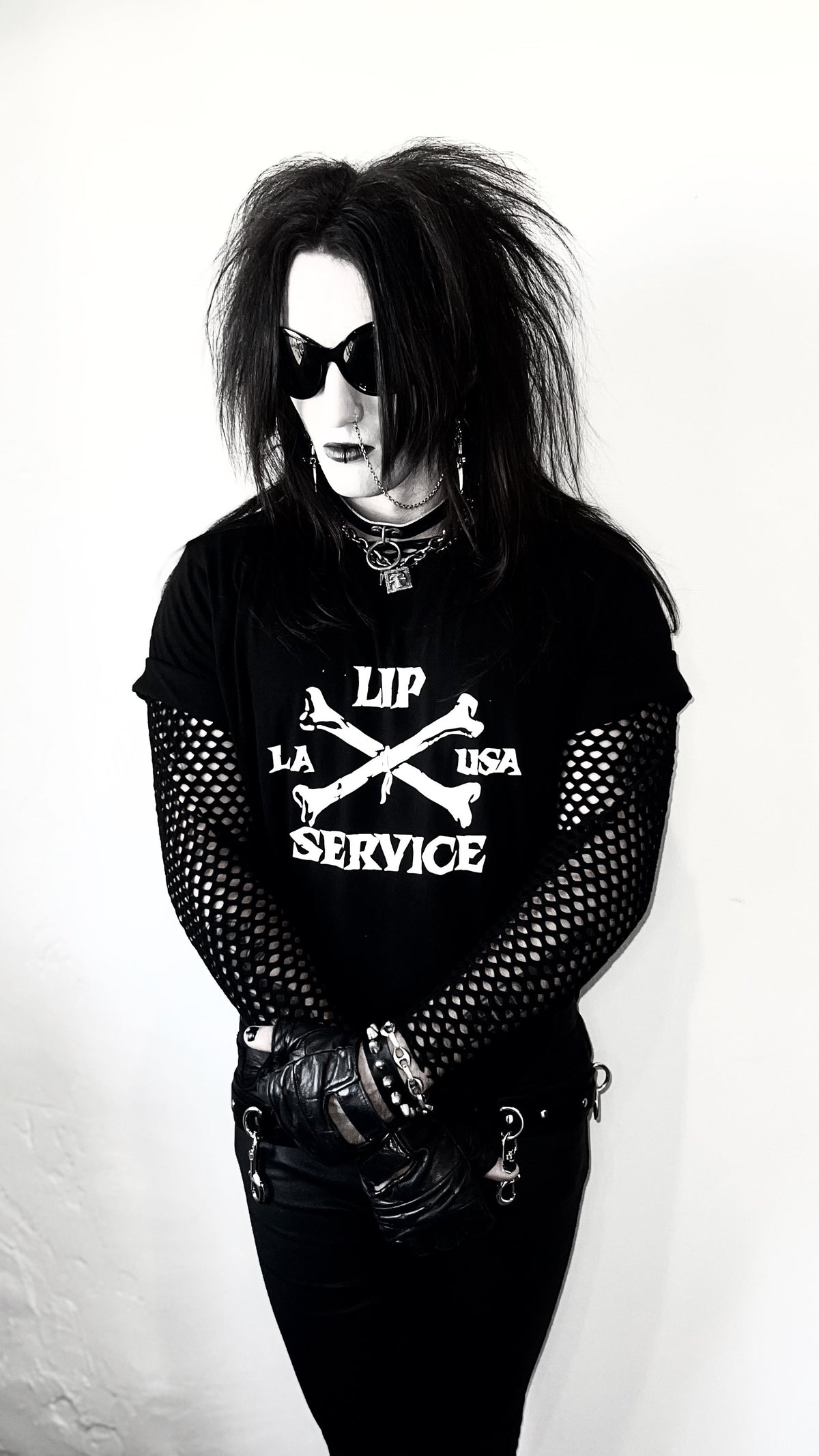 Cross Bones T-shirt-Tops-Lip Service