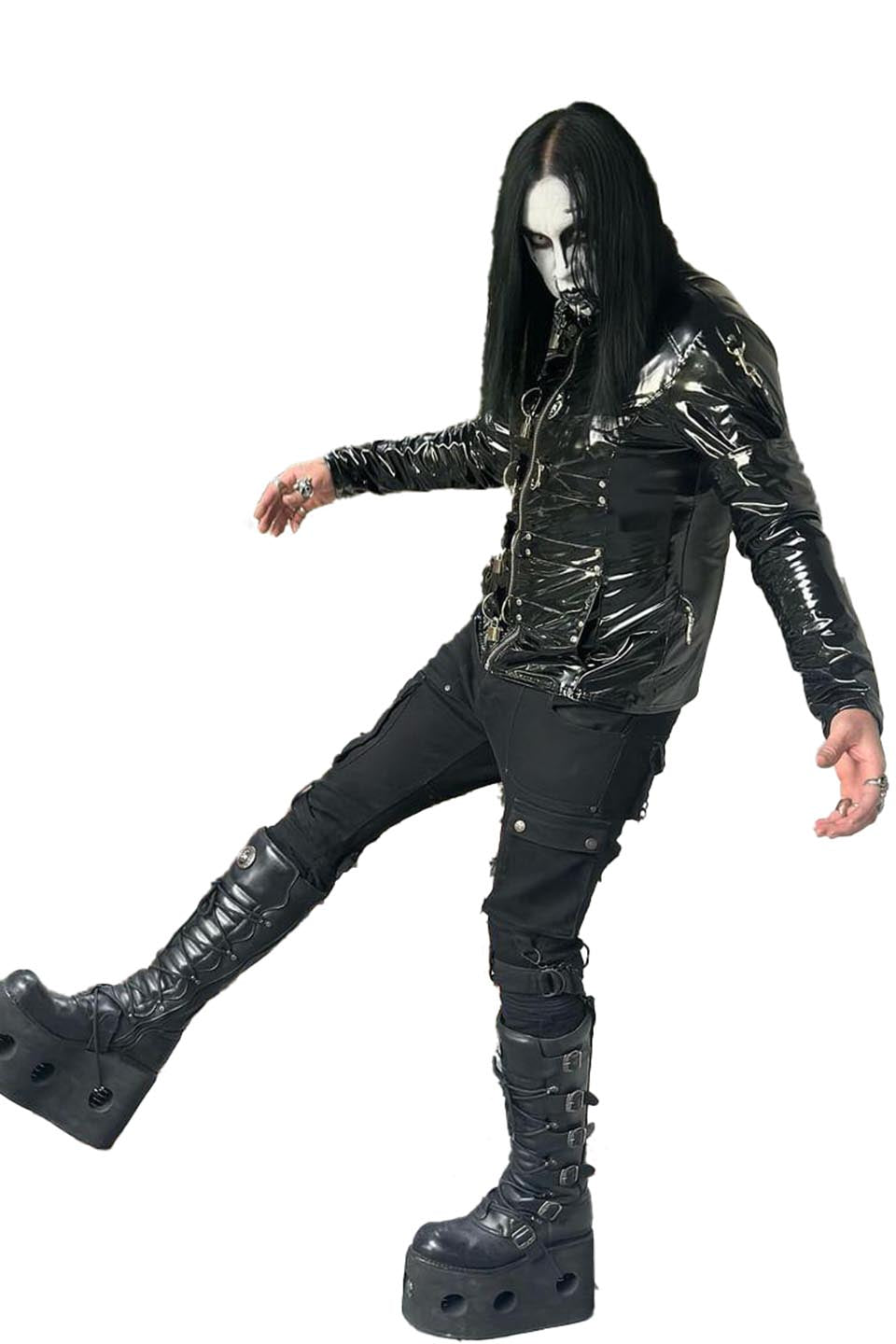 Lip Service Institutionalized PVC Straight Jacket-Tops-Lip Service