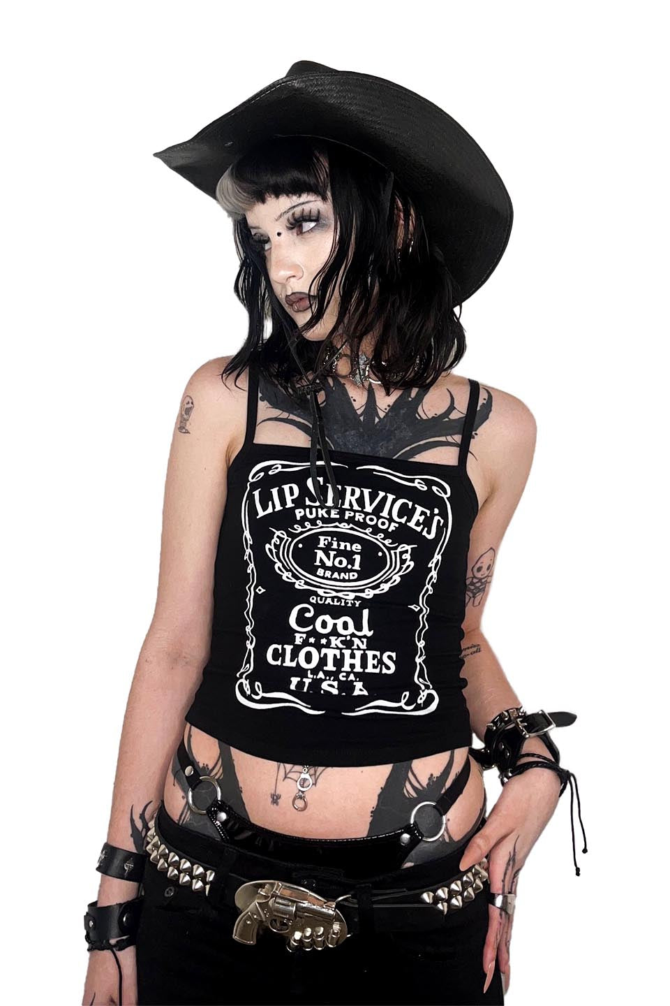 Lip Service Puke Proof Tank-Tops-Lip Service