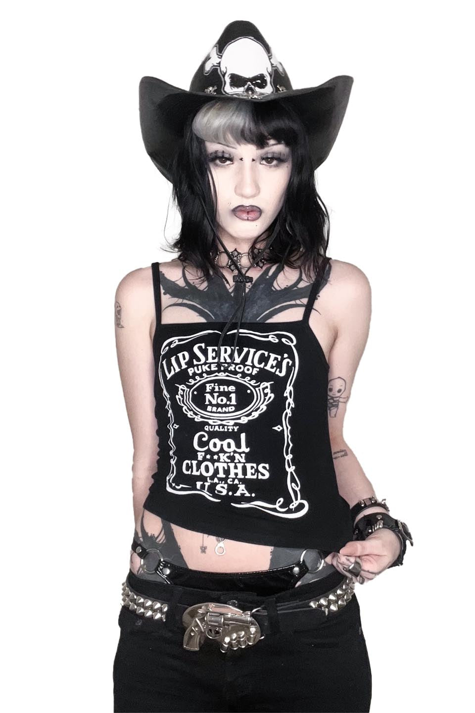 Lip Service Puke Proof Tank-Tops-Lip Service