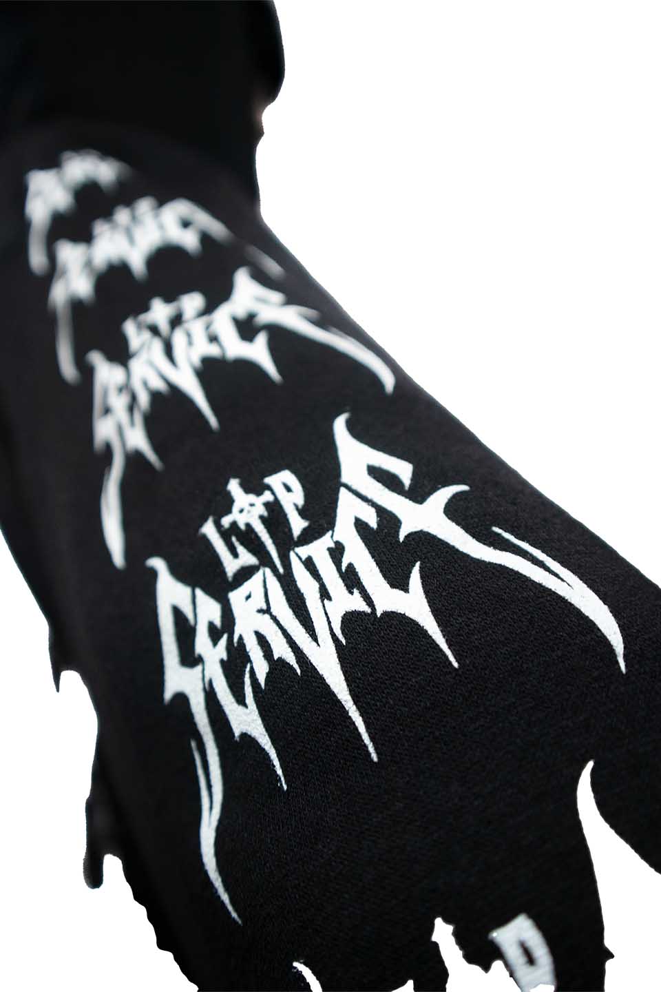 Lip Service Dagger Coffin Zip Hoodie-Tops-Lip Service