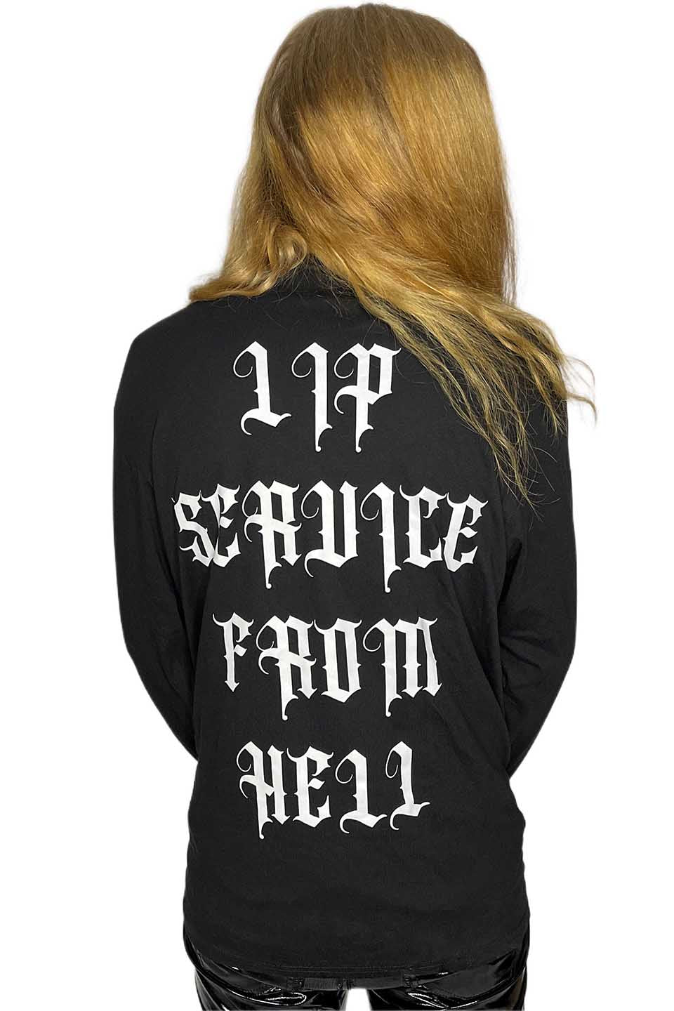 Riddick X Lip Service Vegan Anarchy Long Sleeve T-shirt-Tops-Lip Service