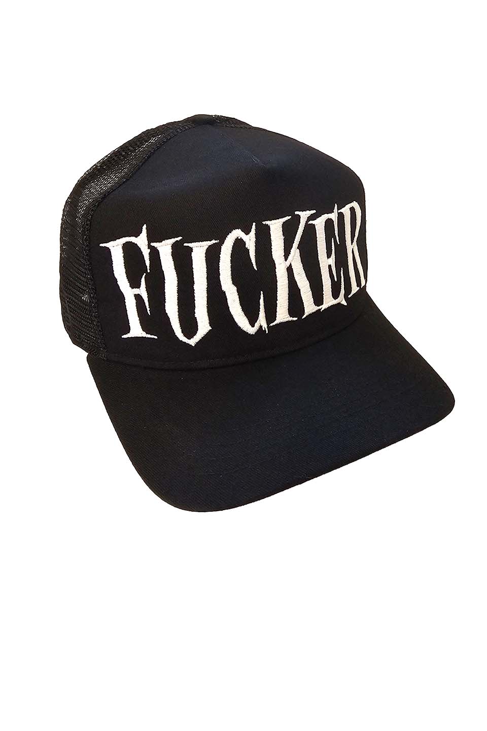 Fucker Trucker Black Snapback Hat-Accessories-Lip Service