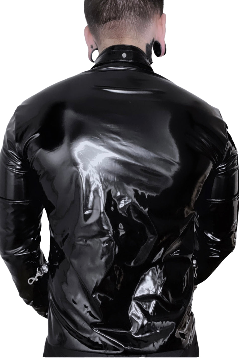 Lip Service Institutionalized PVC Straight Jacket-Tops-Lip Service