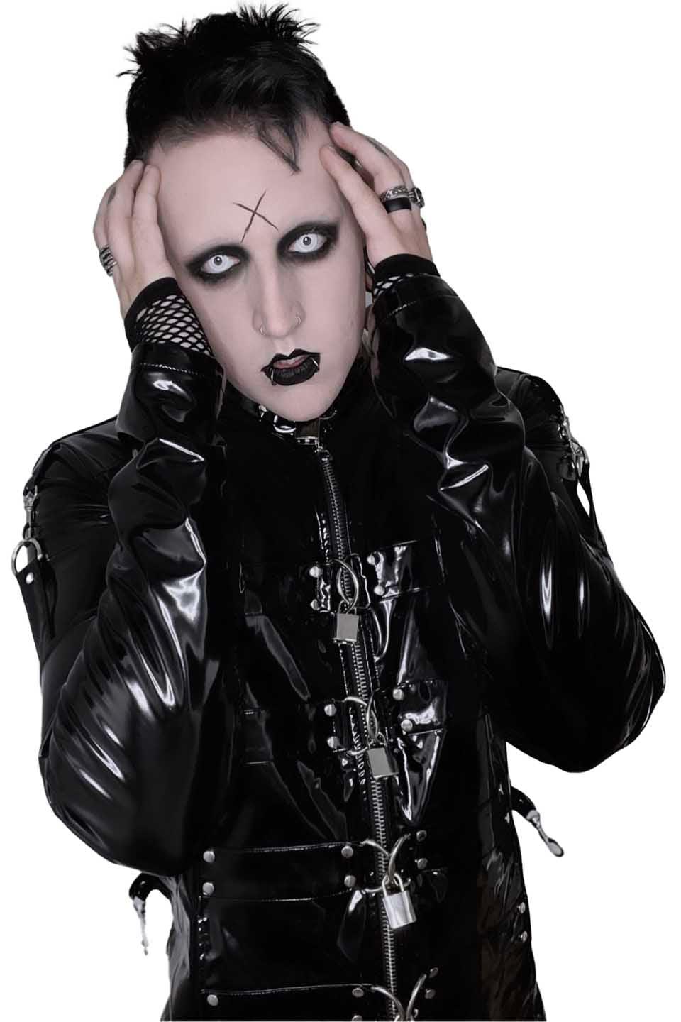 Lip Service Institutionalized PVC Straight Jacket-Tops-Lip Service