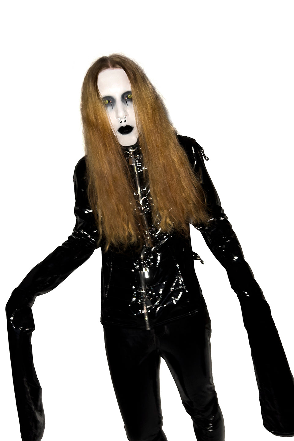 Lip Service Institutionalized PVC Straight Jacket-Tops-Lip Service