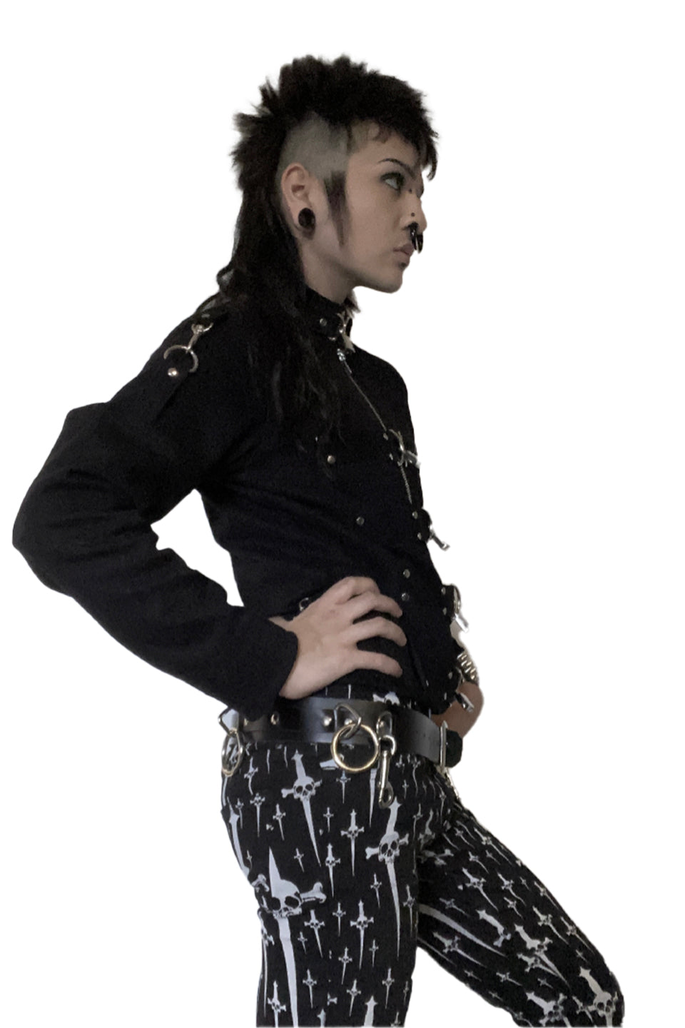 Lip Service Institutionalized Twill Straight Jacket-Tops-Lip Service