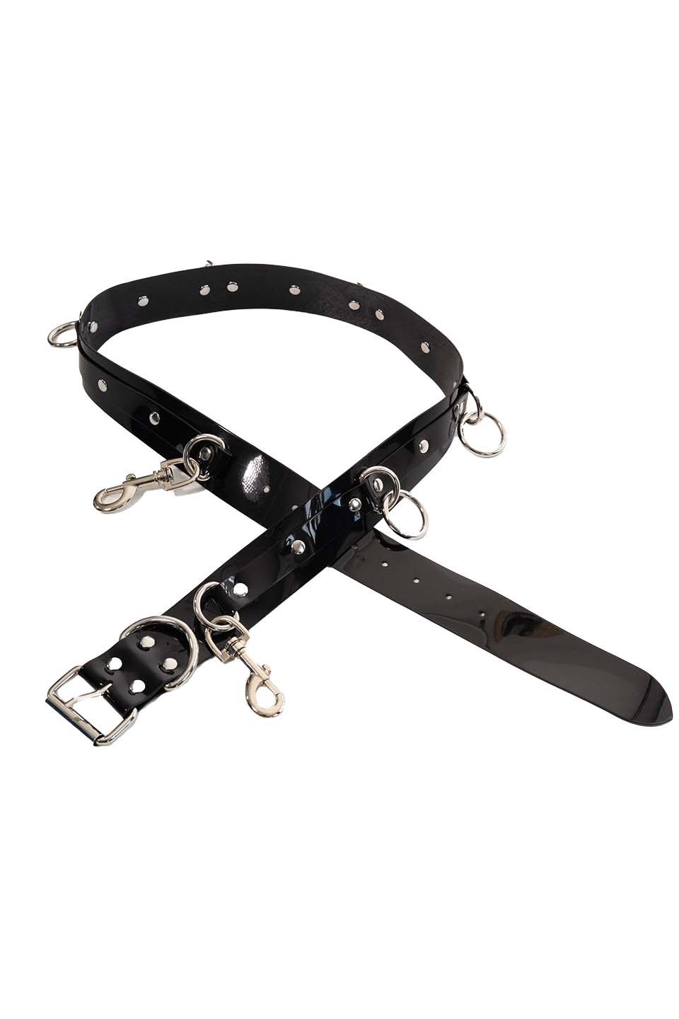 Custom Made Vegan Bondage Belt Custom Made Vegan Bondage Belt | Lisa Lassi main image 3