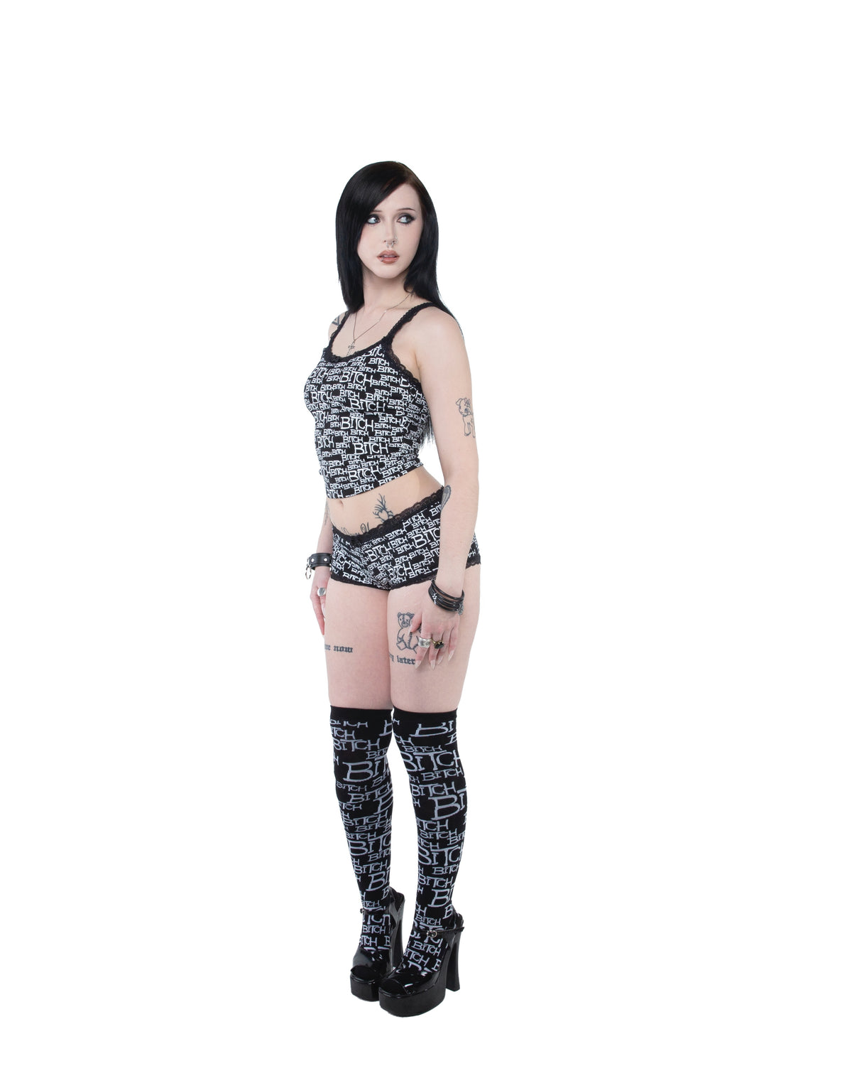 Lip Service X iGirl Bitch Cami Swear Tank-Tops-Lip Service
