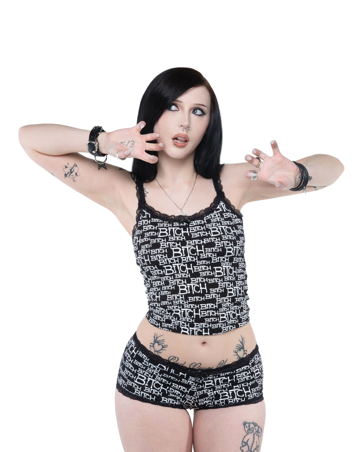 Lip Service X iGirl Bitch Cami Swear Tank-Tops-Lip Service