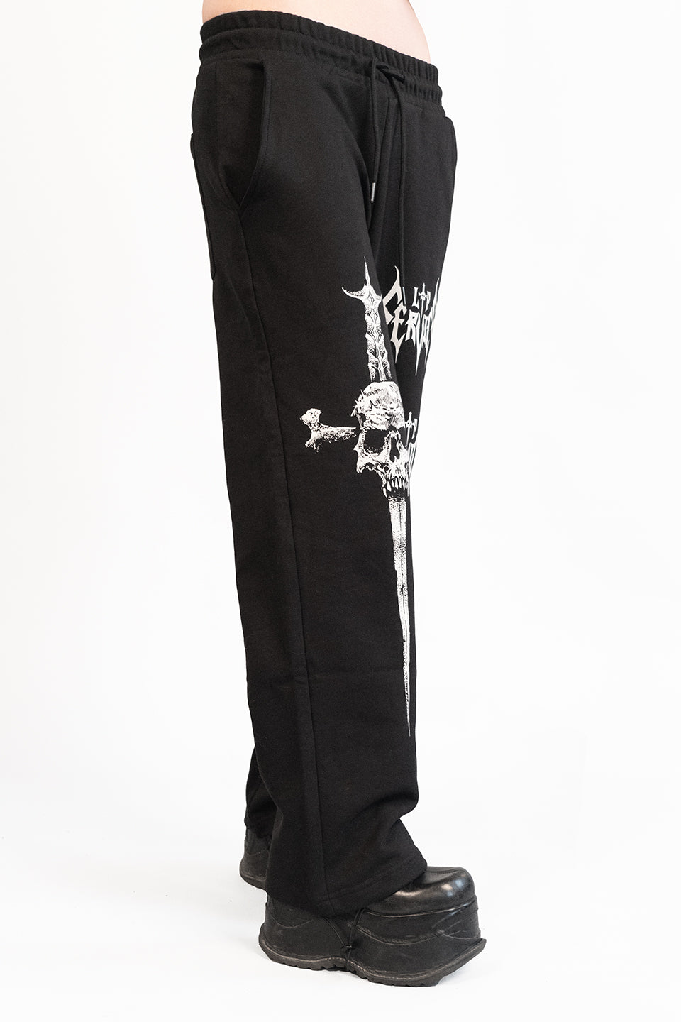 Lip Service Metal Dagger Sweatpants-Bottoms-Lip Service