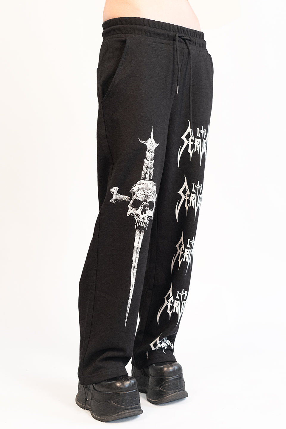 Lip Service Metal Dagger Sweatpants-Bottoms-Lip Service