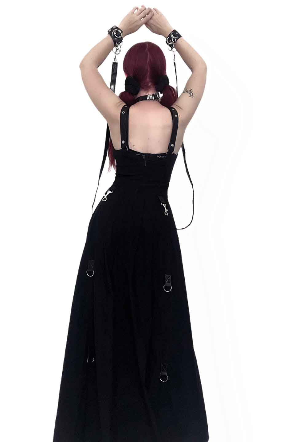 BLACK INDUSTRY BALL GOWN-Dresses-Lip Service