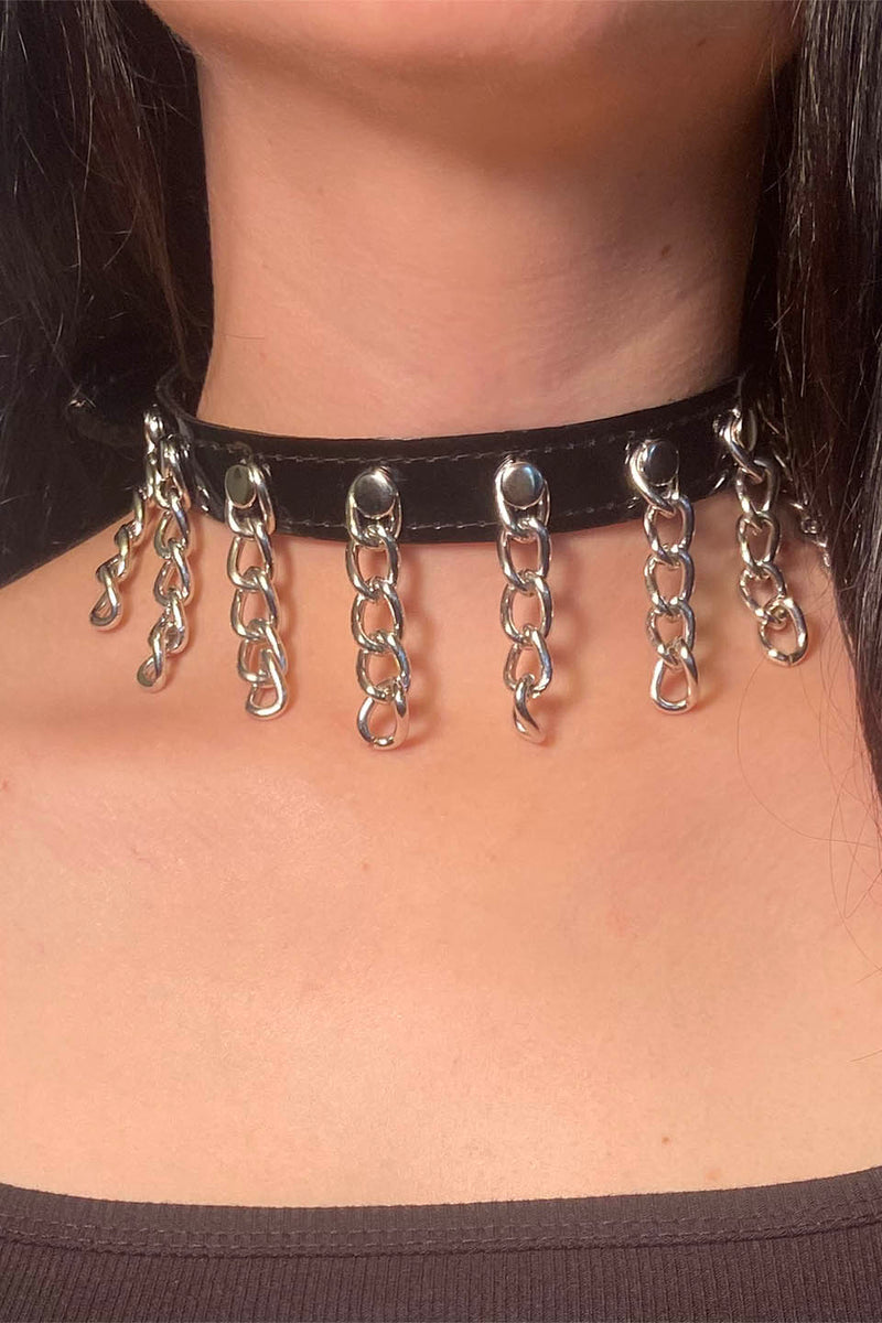 CHAIN Choker-Accessories-Lip Service