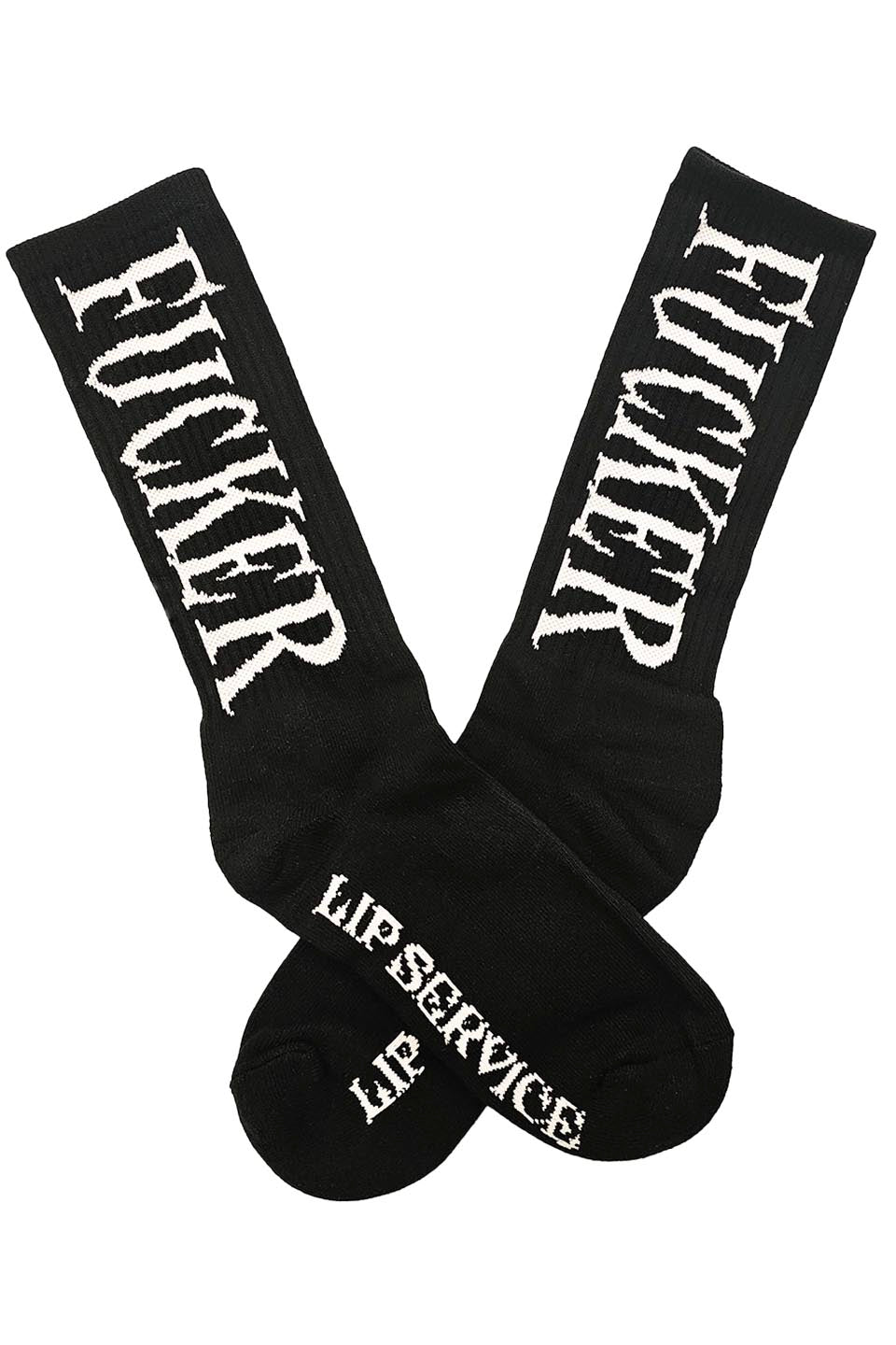 Men's FUCKER Crew Socks-Accessories-Lip Service
