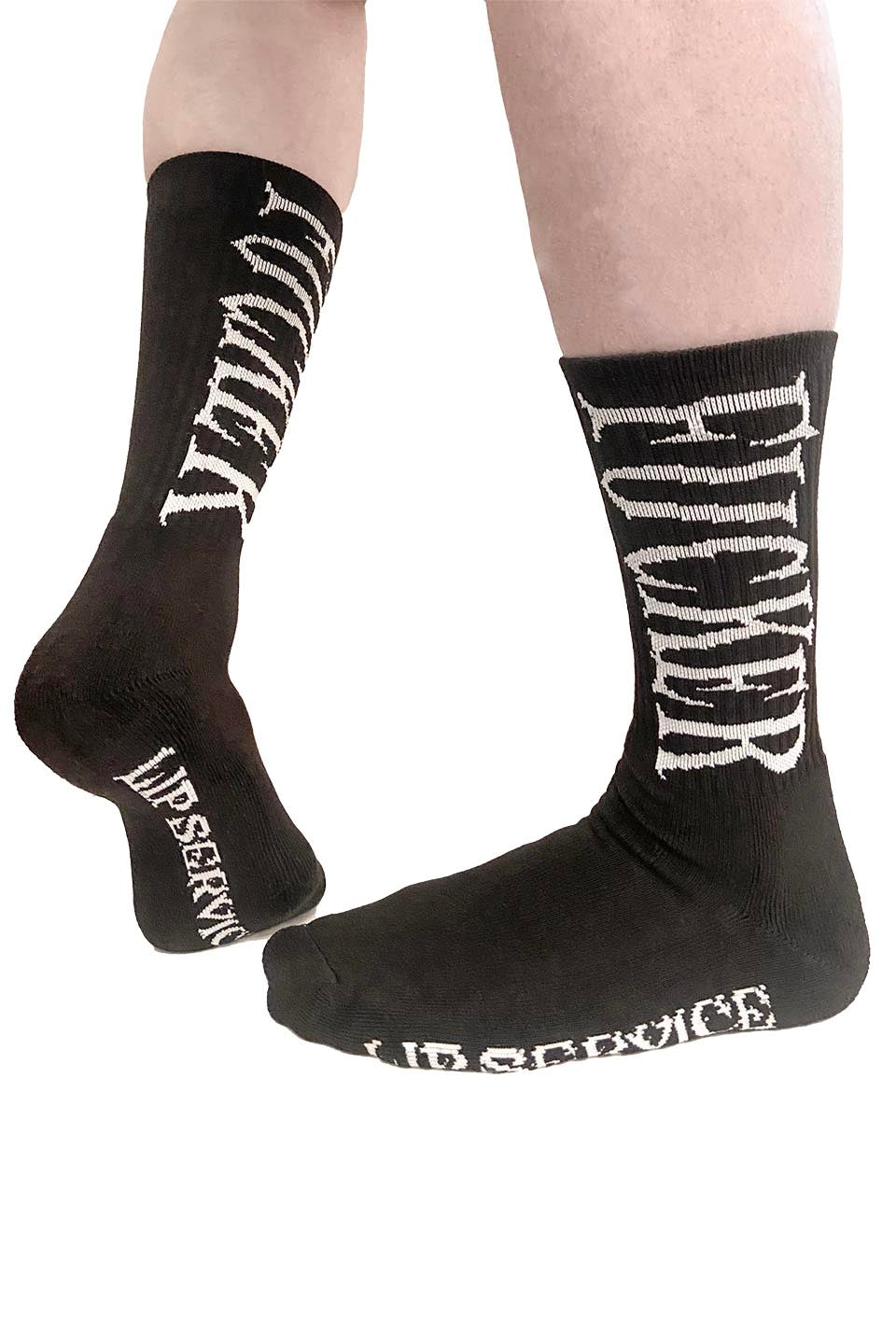 Men's FUCKER Crew Socks-Accessories-Lip Service