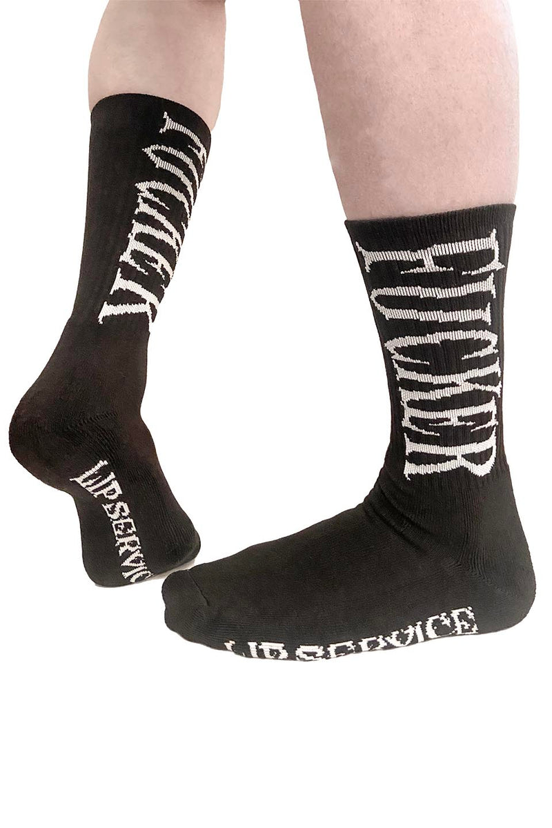 Men's FUCKER Crew Socks-Accessories-Lip Service