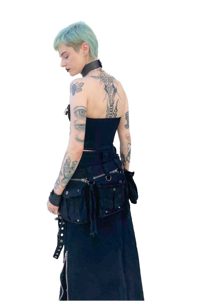 Institutionalized Bustier-Tops-Lip Service