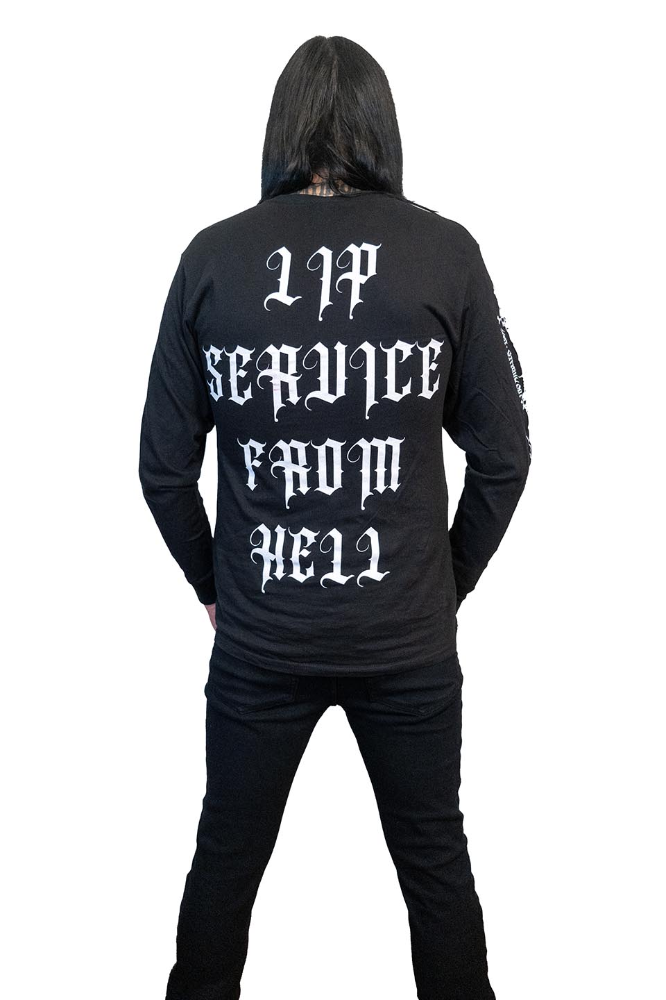 Riddick X Lip Service Vegan Anarchy Long Sleeve T-shirt-Tops-Lip Service