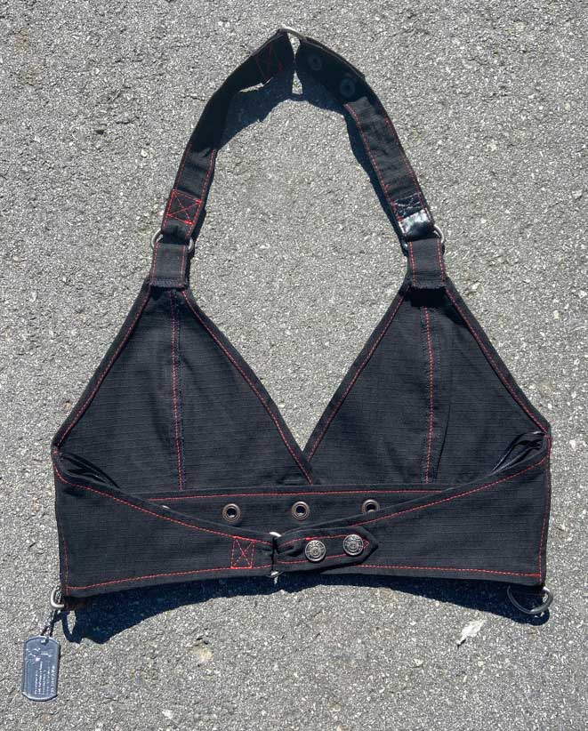 Vintage "Fallout" Halter Top-Tops-Lip Service