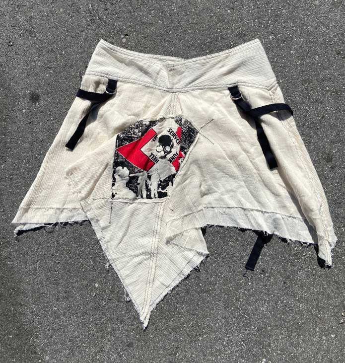Vintage Gauze Skirt-Bottoms-Lip Service