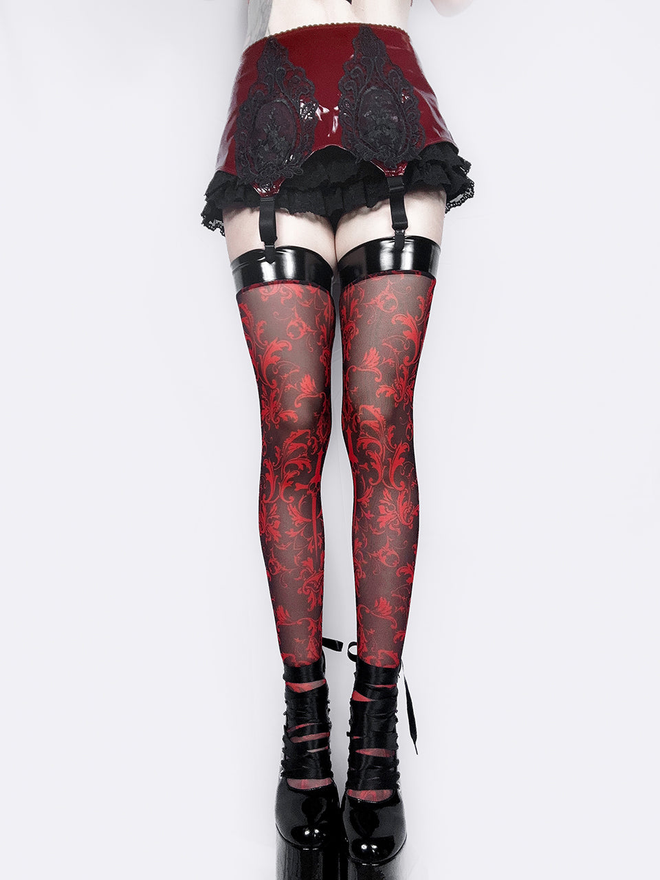 Bloodlust Thigh Highs-socks-Lip Service