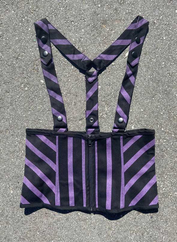 Vintage Striped Underbust-Tops-Lip Service