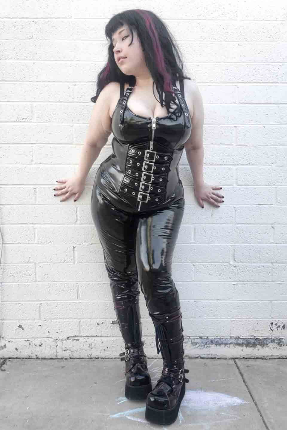 4-Way Stretch PVC Leggings-Leggings-Lip Service