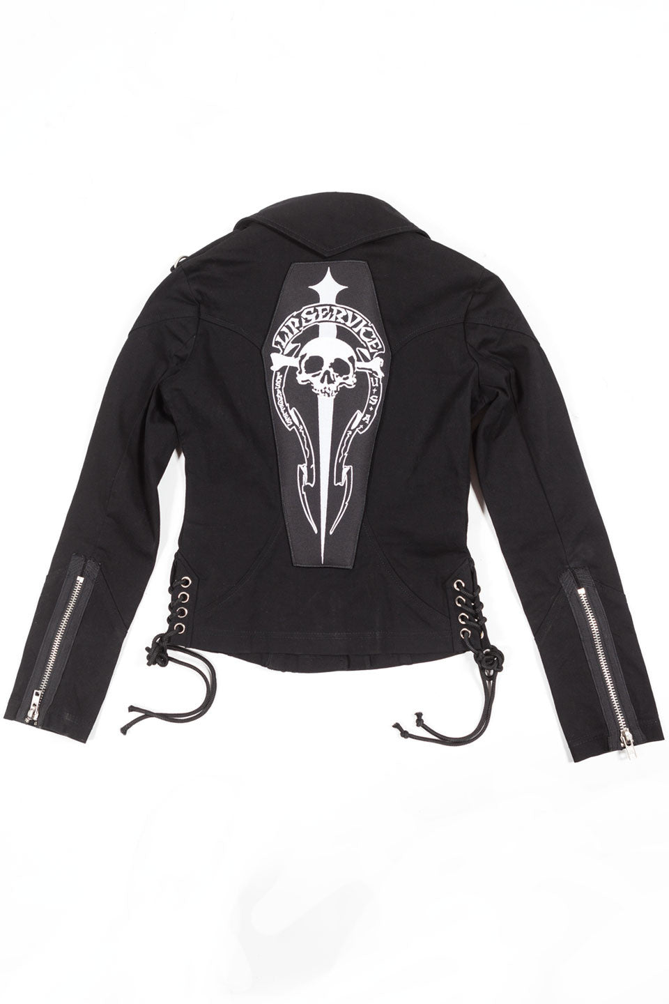 Chained To The Radiator Moto Jacket-Jacket-Lip Service