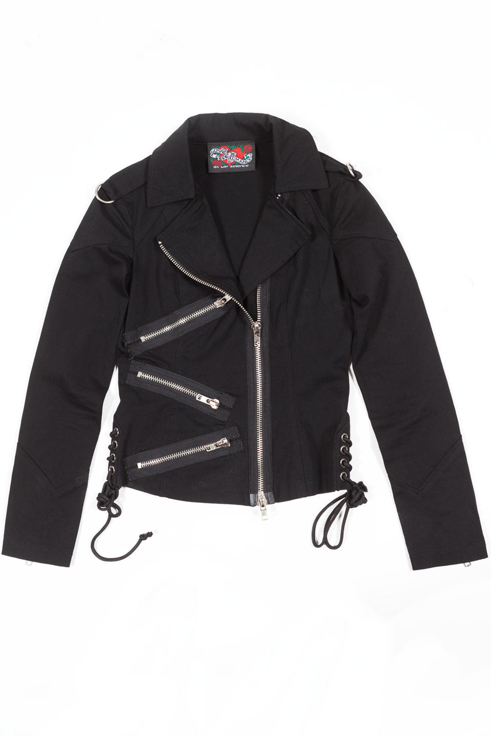 Chained To The Radiator Moto Jacket-Jacket-Lip Service