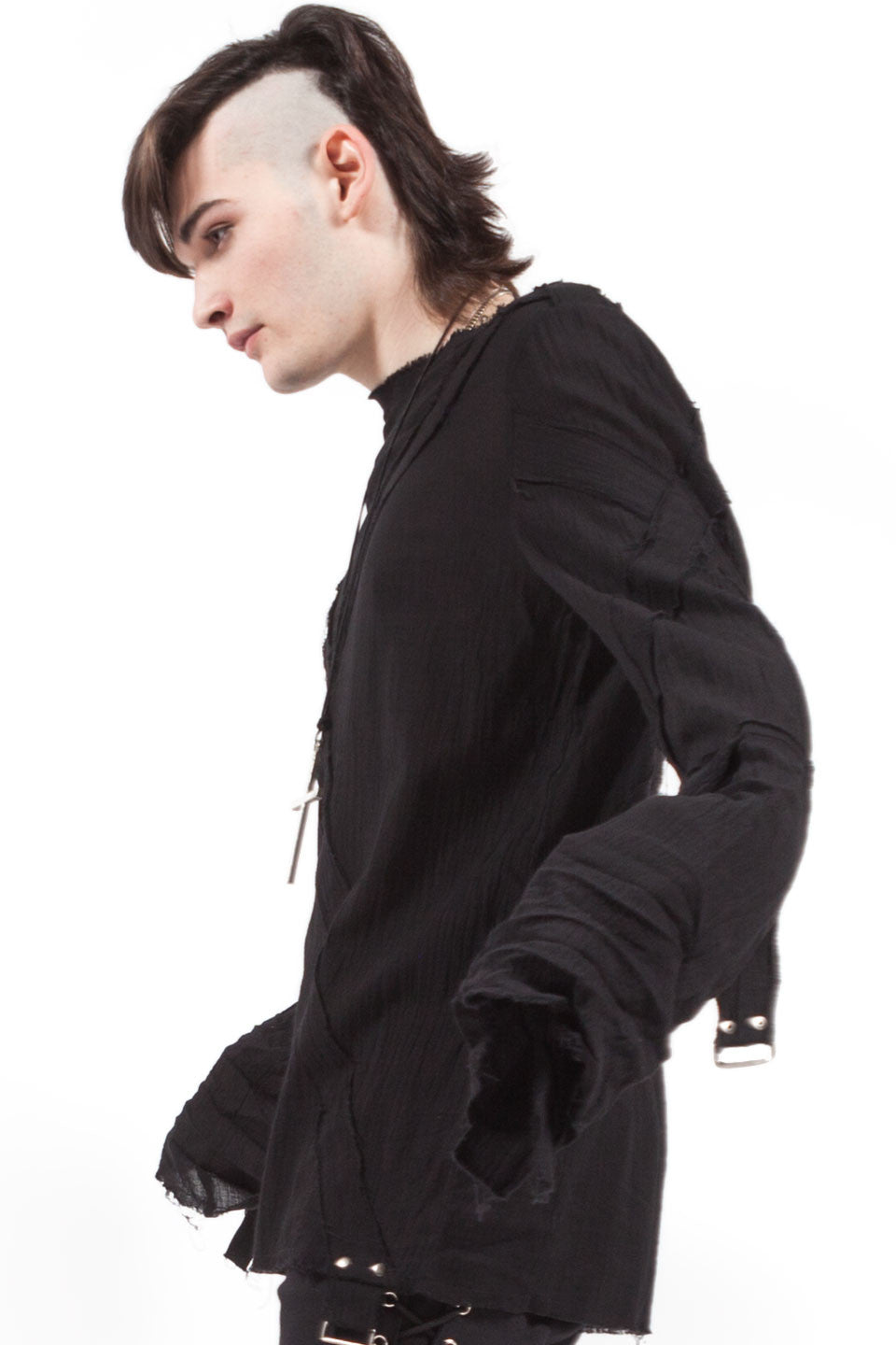 Dead Today Unisex Gauze Shirt-Tops-Lip Service
