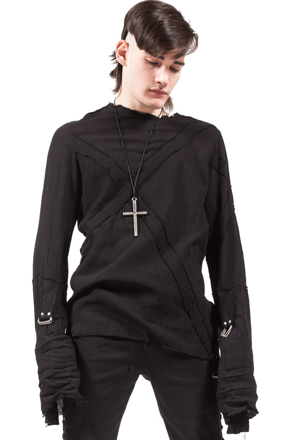 Dead Today Unisex Gauze Shirt-Tops-Lip Service