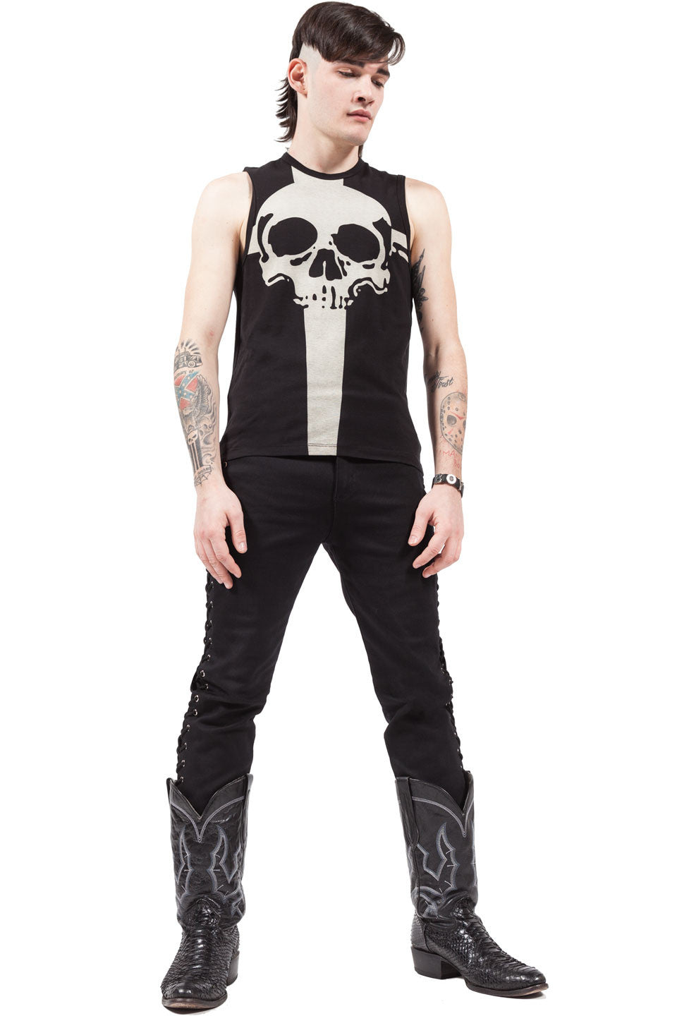 Death Dealers Muscle Tee-Tops-Lip Service
