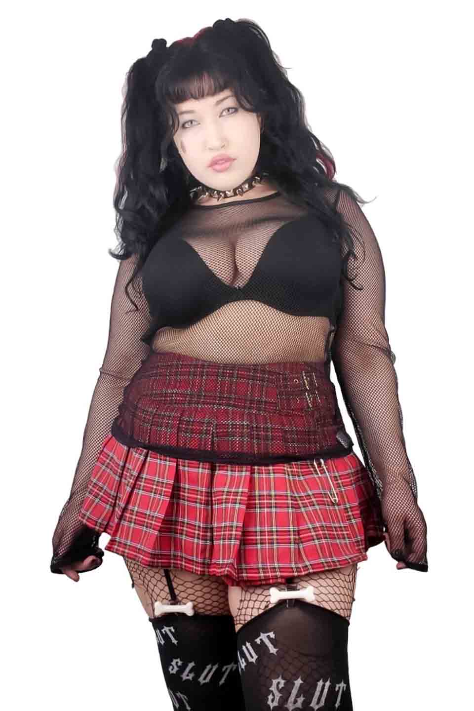 Classic Fishnet Long Sleeve-Tops-Lip Service