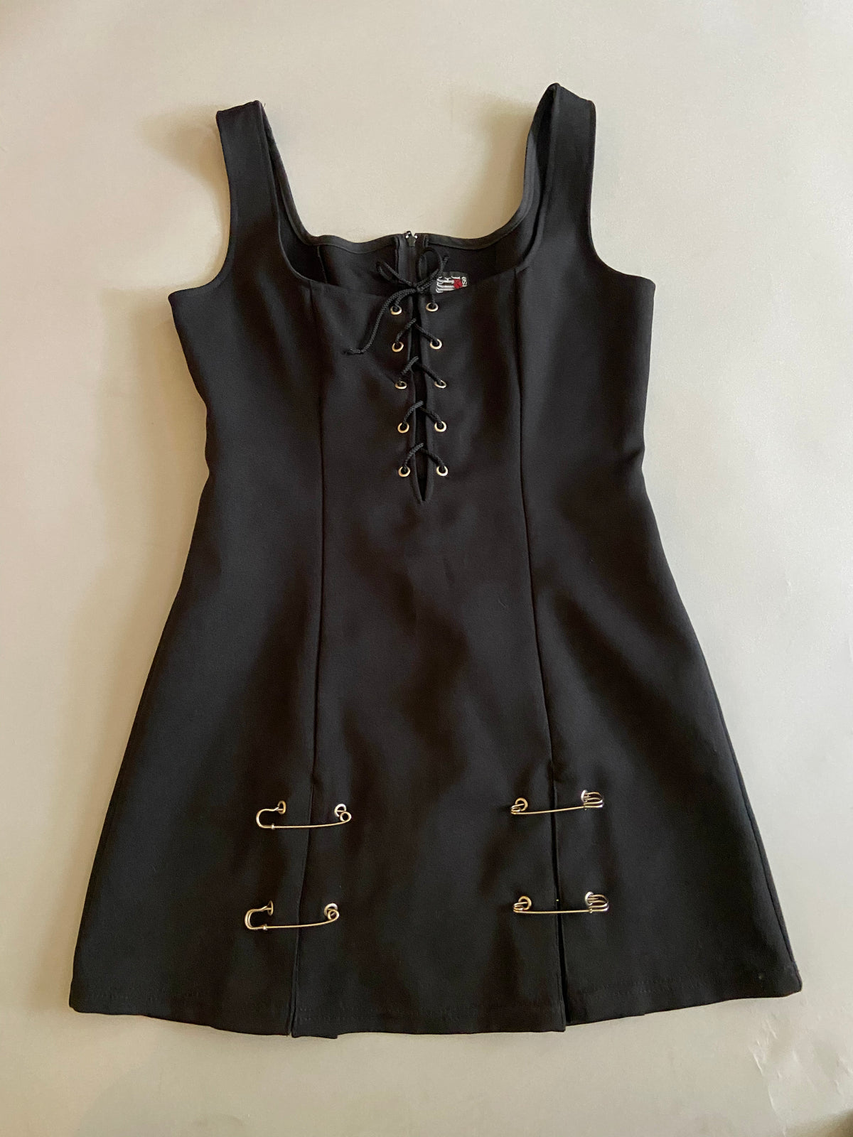 Vintage Lip Service Safety Pin Babydoll Dress-Dress-Lip Service