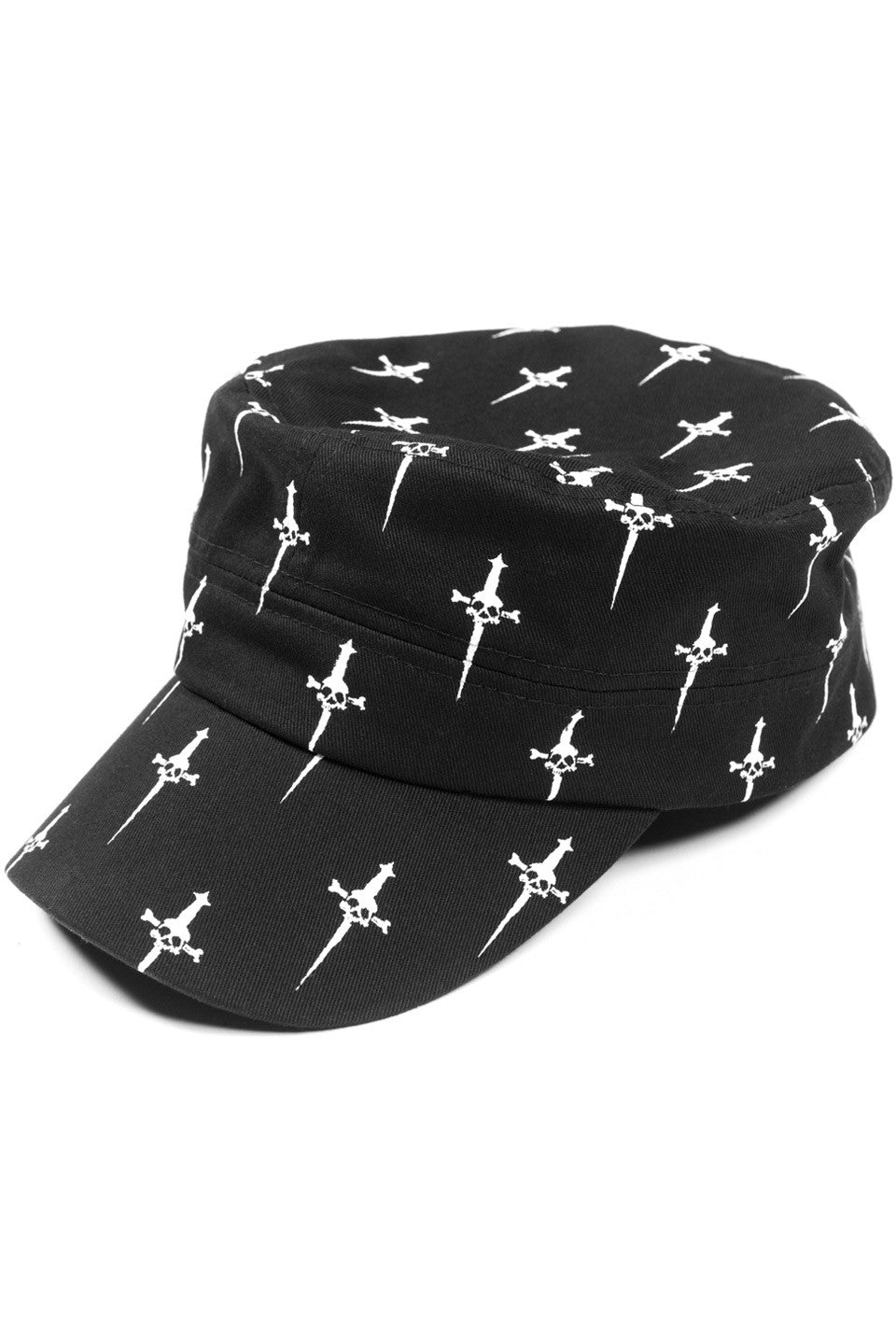 Dagger Print Hat-Accessories-Lip Service