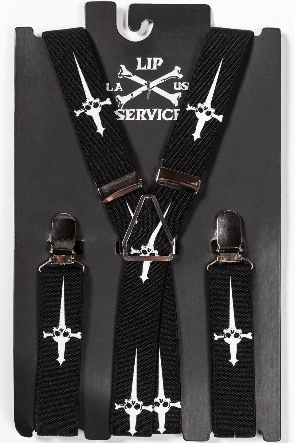 Classic Dagger Suspenders-Accessories-Lip Service