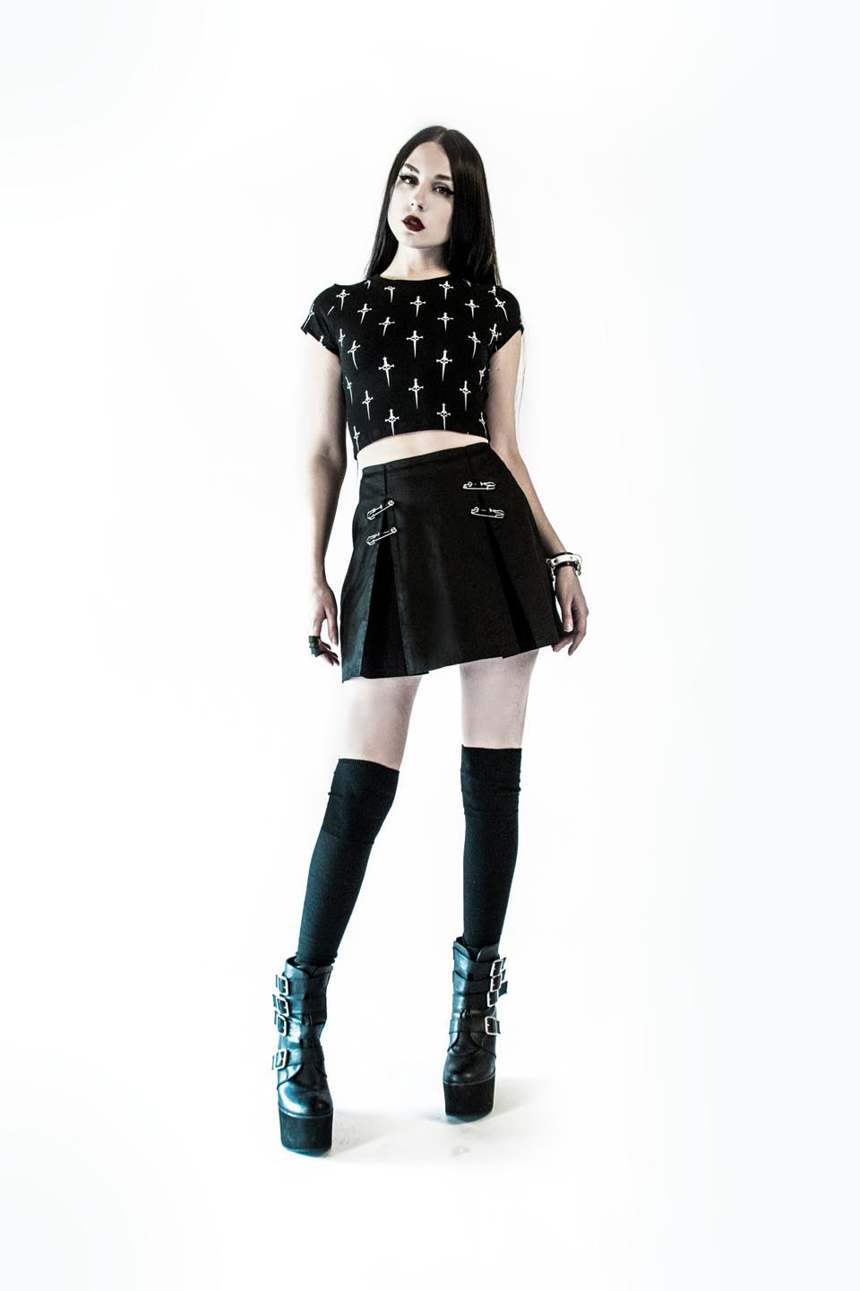 Punk & Disorderly Skirt-Bottoms-Lip Service