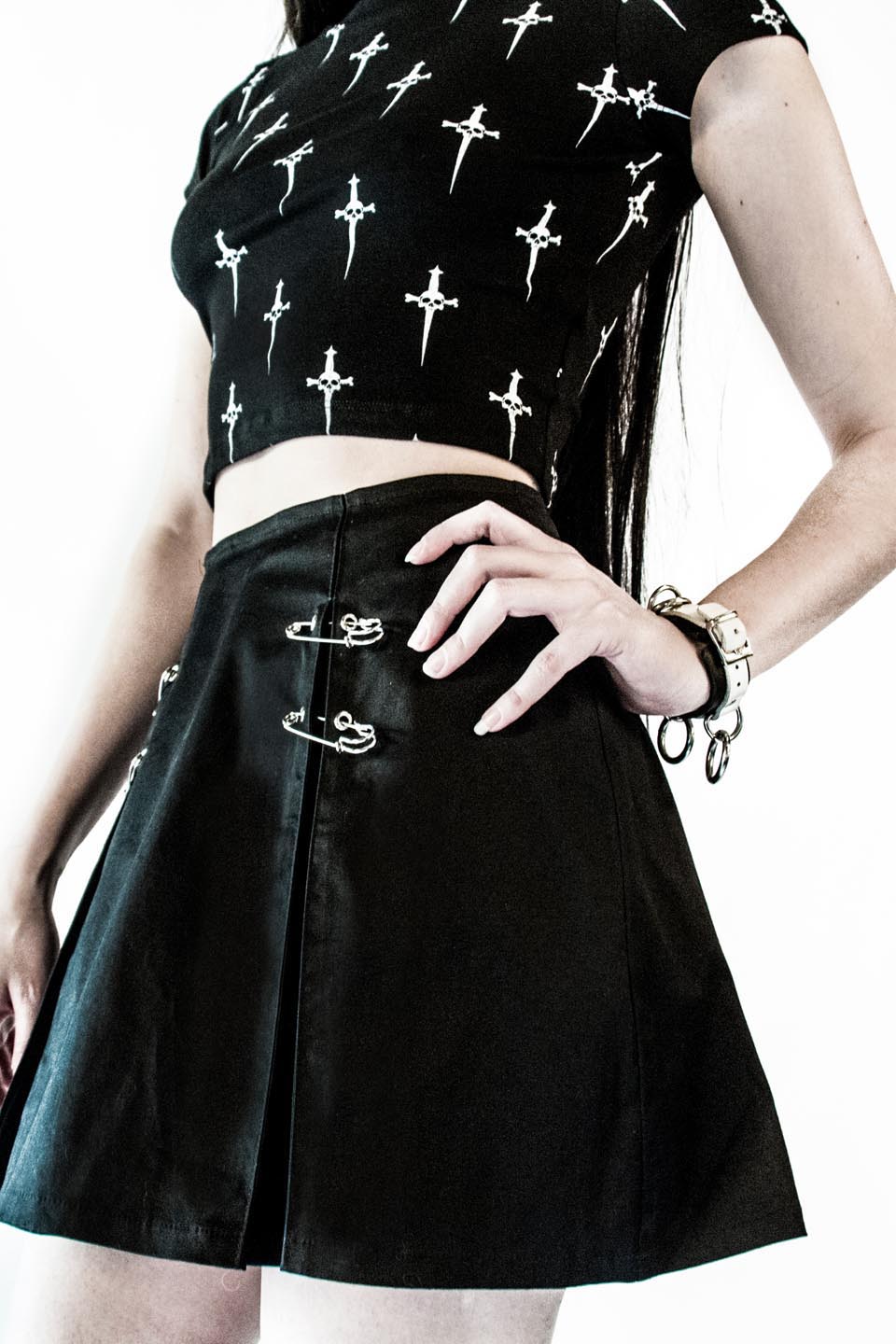 Punk & Disorderly Skirt-Bottoms-Lip Service