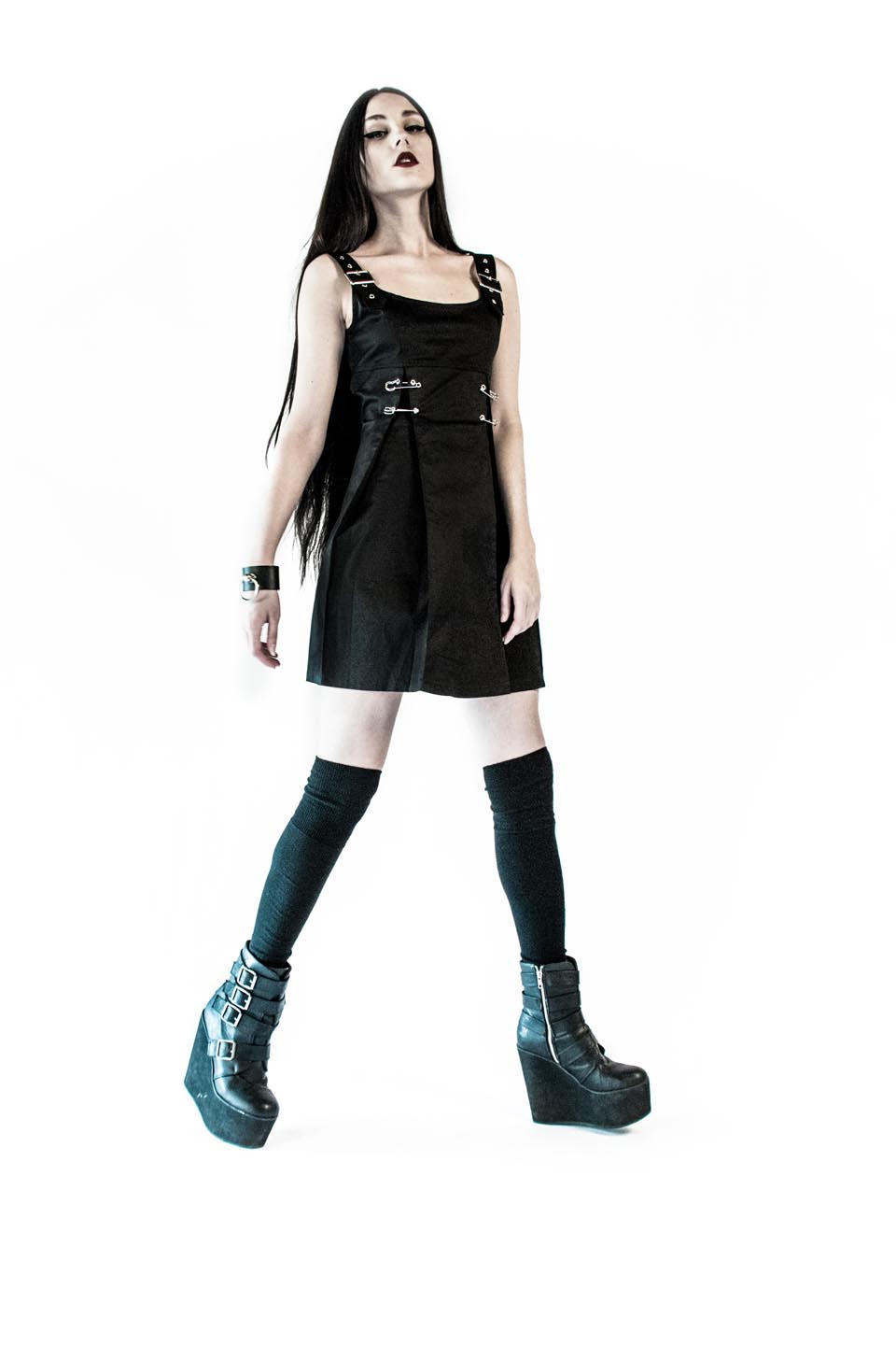 Punk & Disorderly Dress-Dresses-Lip Service