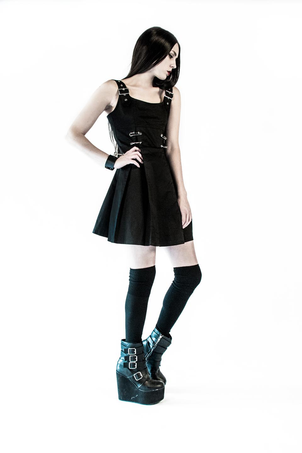 Punk & Disorderly Dress-Dresses-Lip Service