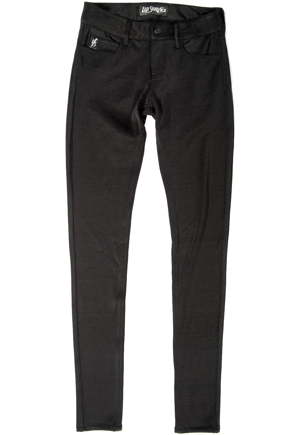 Straight From The Heart Glam Spandex Jean-Bottoms-Lip Service
