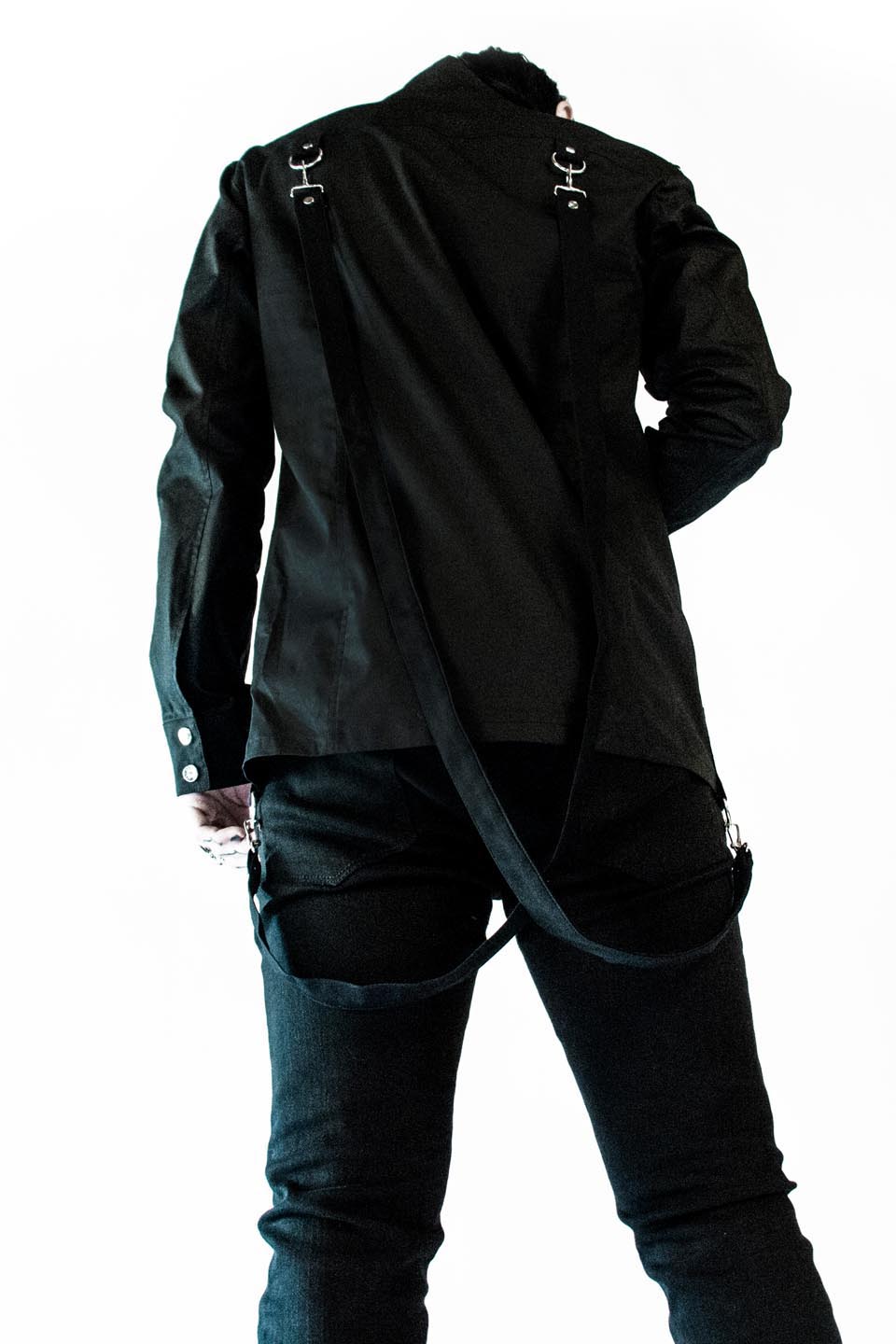 Rivet Head Work Shirt-Tops-Lip Service