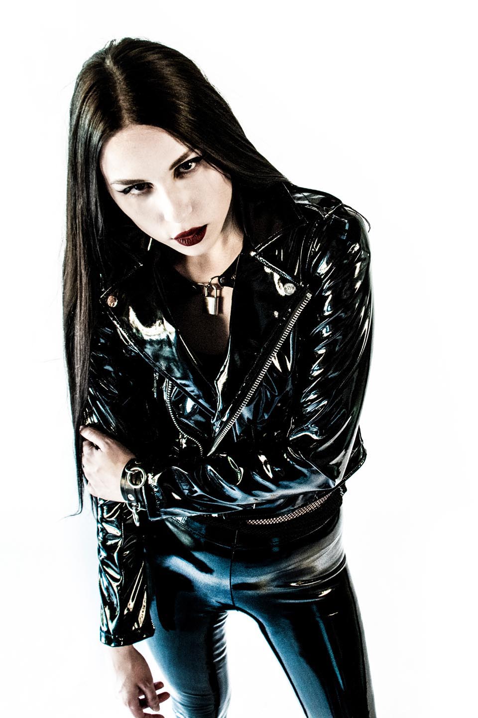 Classic Vinyl Moto Jacket-Jacket-Lip Service