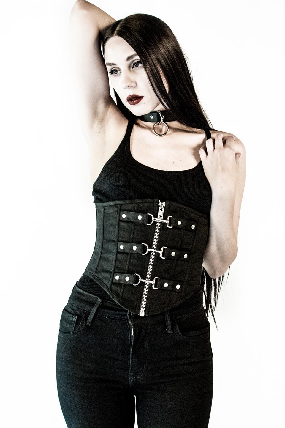 INDUSTRY WAIST CINCHER-Tops-Lip Service