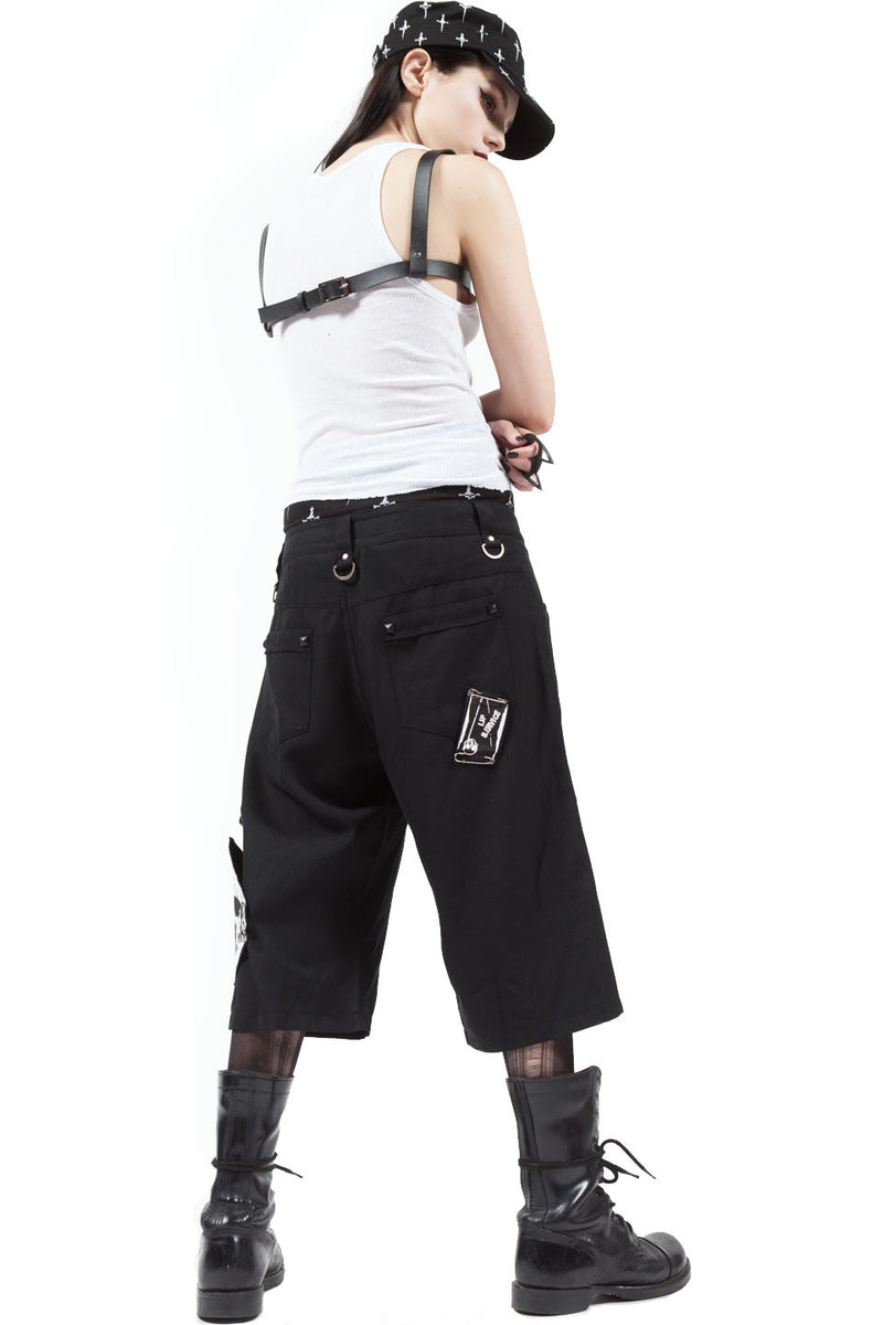 Punk & Disorderly Unisex Shorts-Bottoms-Lip Service