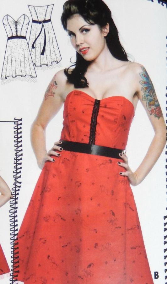 VINTAGE ROCKABILLY RUMBLE PIN UP DRESS-Dresses-Lip Service