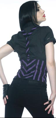 Vintage Striped Underbust-Tops-Lip Service